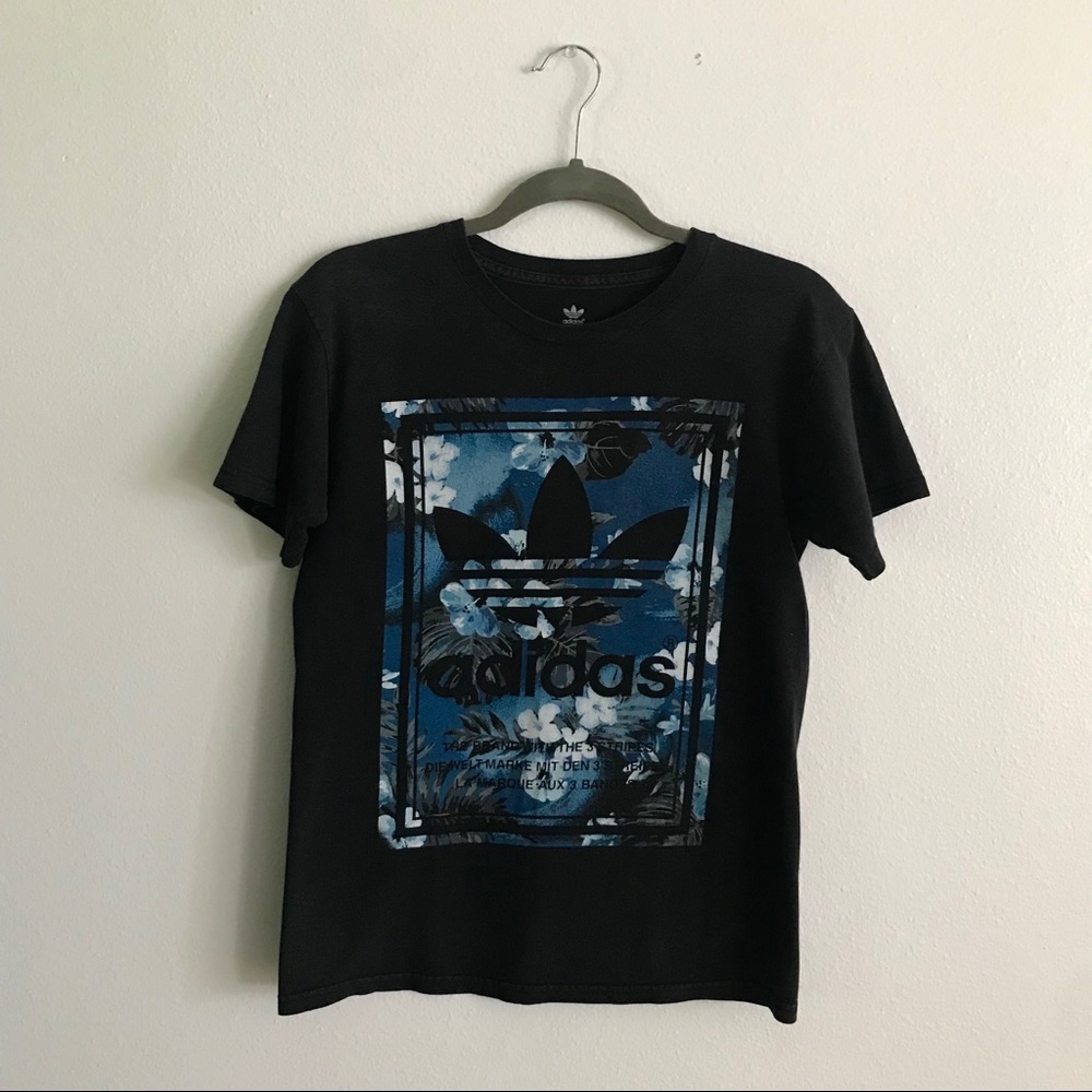 Adidas Flowers Graphic Tee